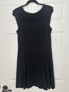 Banana Republic Black Sleeveless Midi Dress